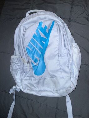 Nike Backpack with Bright Blue Swoosh